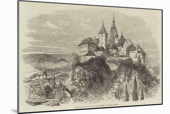 The Hradschin Palace, at Prague-null-Mounted Giclee Print