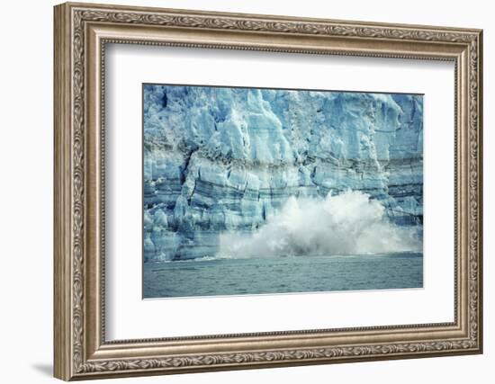 The Hubbard Glacier Is Tidewater Glacier, Tongass NF, Alaska-Howie Garber-Framed Photographic Print