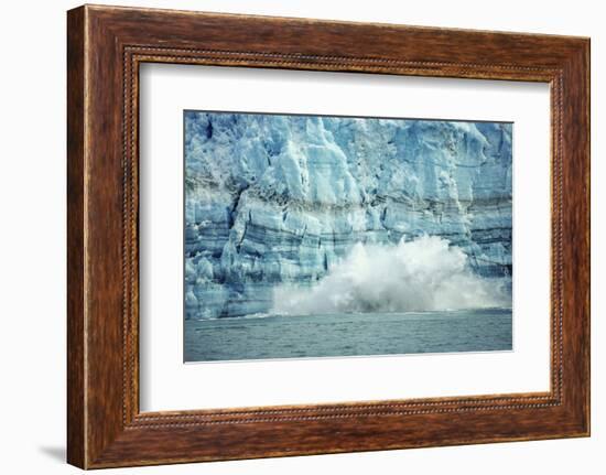 The Hubbard Glacier Is Tidewater Glacier, Tongass NF, Alaska-Howie Garber-Framed Photographic Print