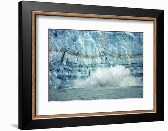 The Hubbard Glacier Is Tidewater Glacier, Tongass NF, Alaska-Howie Garber-Framed Photographic Print