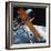 The Hubble Space Telescope Backdropped by Planet Earth-null-Framed Photographic Print