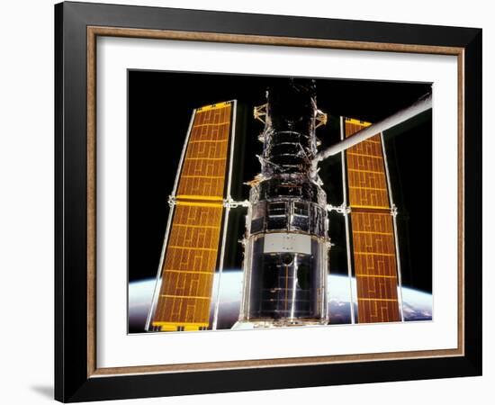 The Hubble Space Telescope-Stocktrek Images-Framed Photographic Print