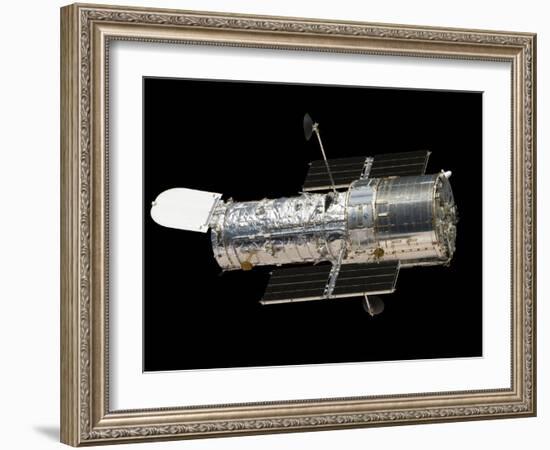 The Hubble Space Telescope-null-Framed Photographic Print