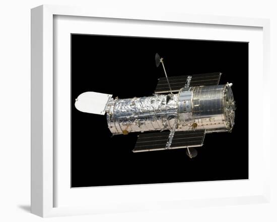 The Hubble Space Telescope-null-Framed Photographic Print