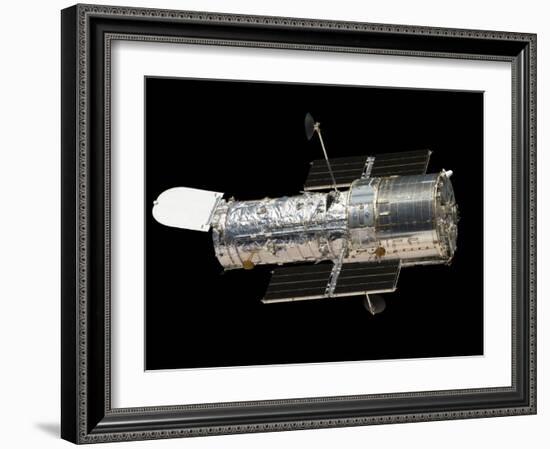 The Hubble Space Telescope-null-Framed Photographic Print