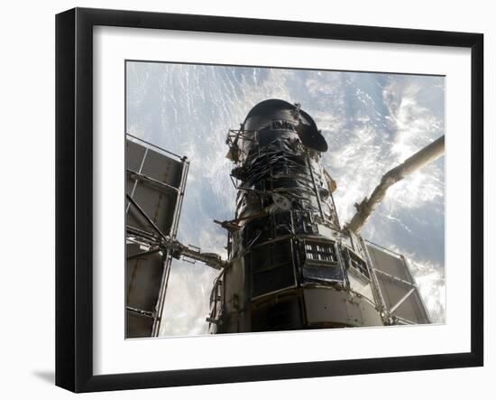 The Hubble Space Telescope-Stocktrek Images-Framed Photographic Print