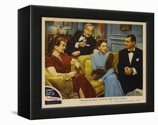 The Hucksters, 1947-null-Framed Stretched Canvas