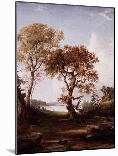 The Hudson at Piermont, 1852-Jasper Francis Cropsey-Mounted Giclee Print