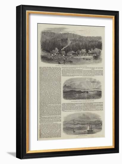 The Hudson's Bay Company and Vancouver Island-null-Framed Giclee Print