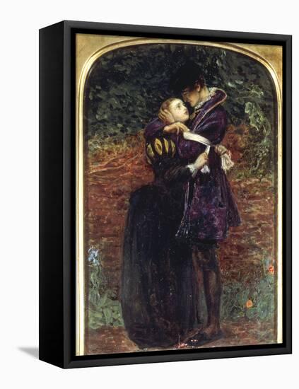 The Huguenot-John Everett Millais-Framed Premier Image Canvas