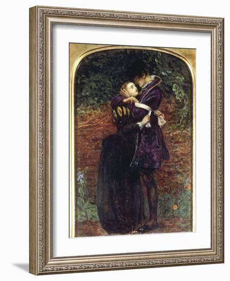 The Huguenot-John Everett Millais-Framed Giclee Print