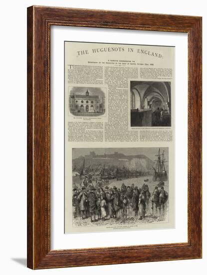 The Huguenots in England-Godefroy Durand-Framed Giclee Print