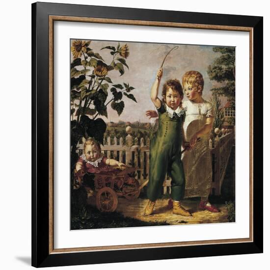 The Hulsenbeck Children, 1805-Philipp Otto Runge-Framed Giclee Print