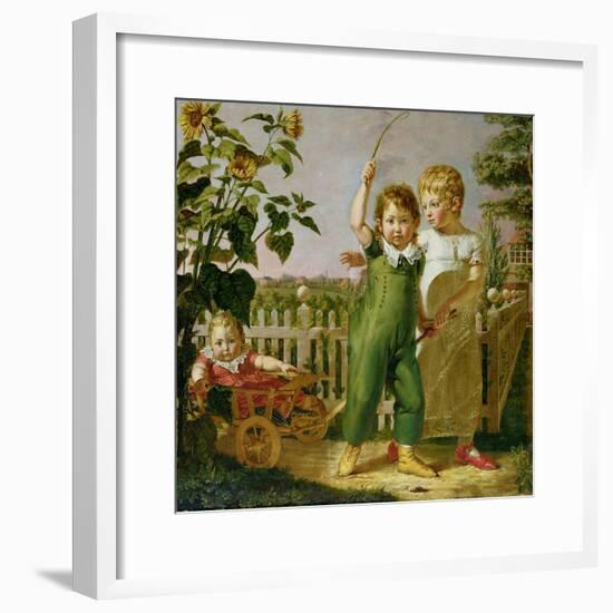 The Hulsenbeck Children, 1806-Philipp Otto Runge-Framed Giclee Print