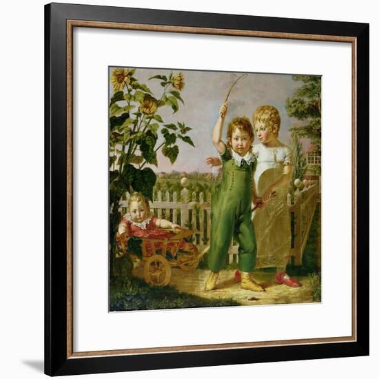 The Hulsenbeck Children, 1806-Philipp Otto Runge-Framed Giclee Print