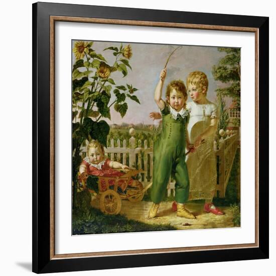 The Hulsenbeck Children, 1806-Philipp Otto Runge-Framed Giclee Print