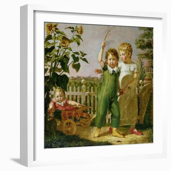 The Hulsenbeck Children, 1806-Philipp Otto Runge-Framed Giclee Print