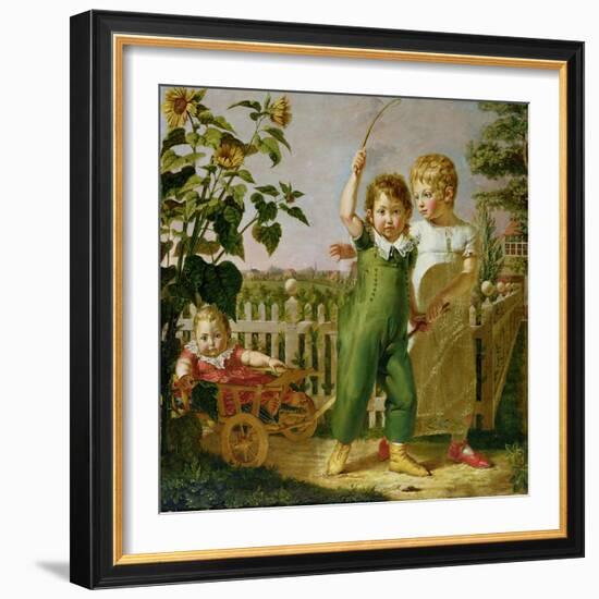 The Hulsenbeck Children, 1806-Philipp Otto Runge-Framed Giclee Print