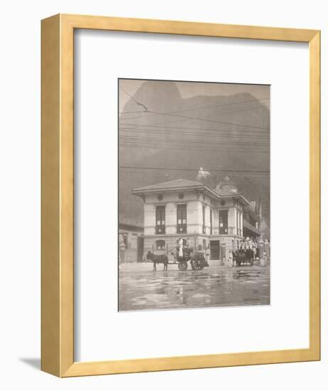 'The Humaita District Fire Station', 1914-Unknown-Framed Photographic Print