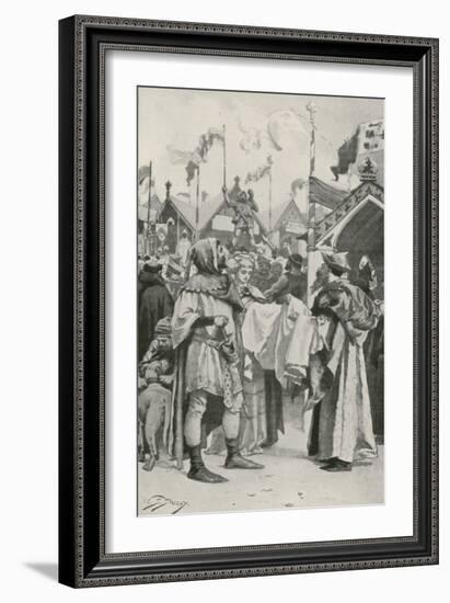 The Humours of Stourbridge Fair in the Olden Times-W.S. Stacey-Framed Giclee Print