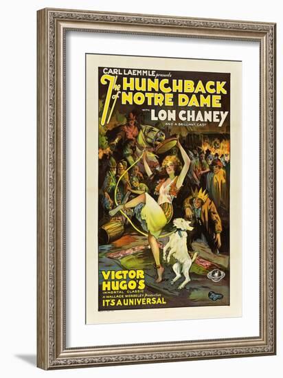 The Hunchback of Notre Dame, 1923-null-Framed Giclee Print