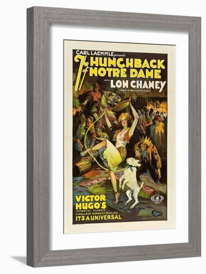 The Hunchback of Notre Dame, 1923-null-Framed Giclee Print