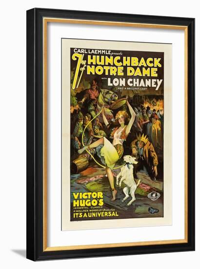 The Hunchback of Notre Dame, 1923-null-Framed Giclee Print