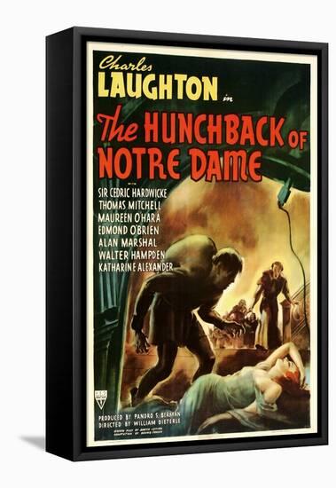 The Hunchback of Notre Dame, 1939-null-Framed Stretched Canvas