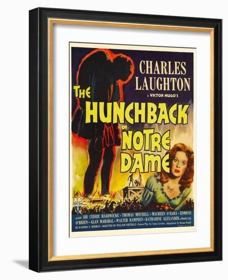 The Hunchback of Notre Dame, 1939-null-Framed Art Print