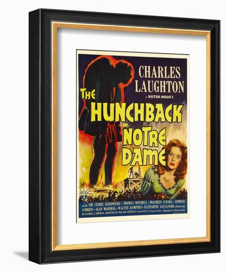 The Hunchback of Notre Dame, 1939-null-Framed Art Print