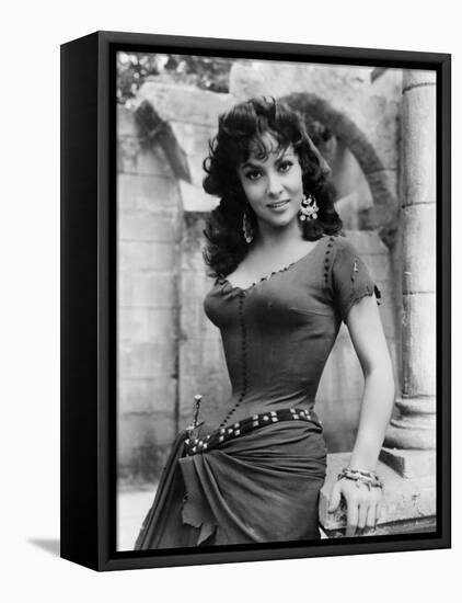 The Hunchback of Notre Dame, Gina Lollobrigida, 1956-null-Framed Stretched Canvas