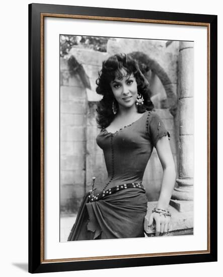 The Hunchback of Notre Dame, Gina Lollobrigida, 1956-null-Framed Photo