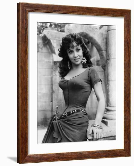 The Hunchback of Notre Dame, Gina Lollobrigida, 1956-null-Framed Photo