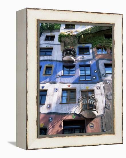 The Hundertwasser House, Vienna, Austria-Geoff Renner-Framed Premier Image Canvas