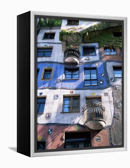 The Hundertwasser House, Vienna, Austria-Geoff Renner-Framed Premier Image Canvas