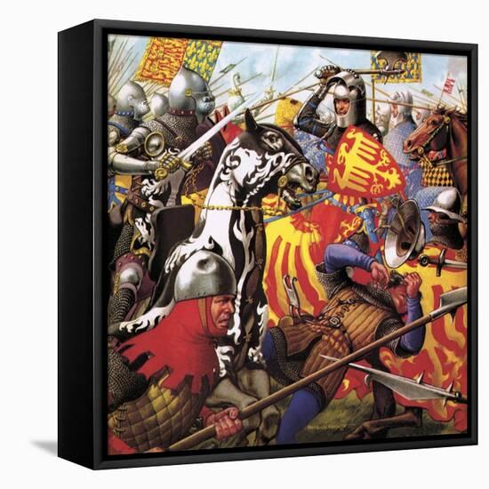 The Hundred Years War: the Struggle for a Crown-Pat Nicolle-Framed Premier Image Canvas