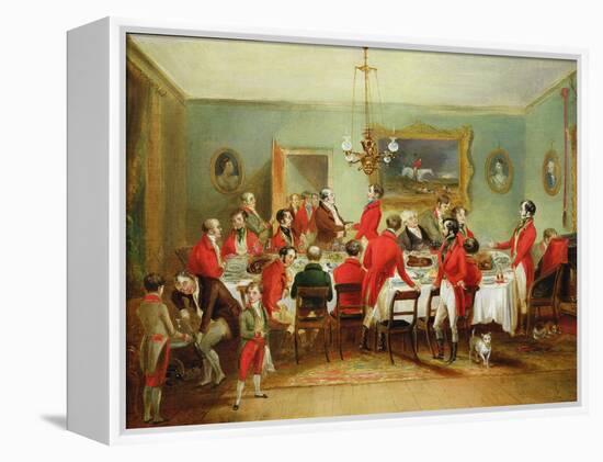 The Hunt Breakfast, Bachelor's Hall, 1836-Francis Calcraft Turner-Framed Premier Image Canvas