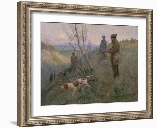 The Hunt by Guy Rose-Guy Rose-Framed Giclee Print