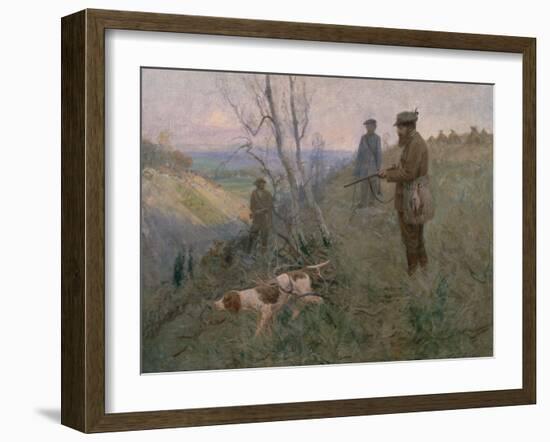 The Hunt by Guy Rose-Guy Rose-Framed Giclee Print