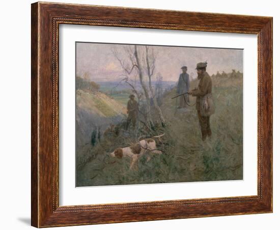 The Hunt by Guy Rose-Guy Rose-Framed Giclee Print