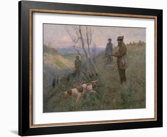 The Hunt by Guy Rose-Guy Rose-Framed Giclee Print