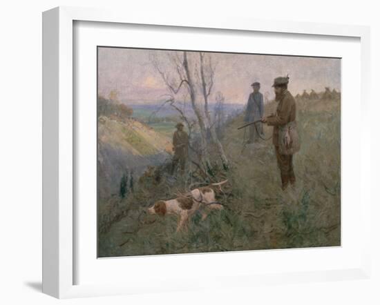 The Hunt by Guy Rose-Guy Rose-Framed Giclee Print