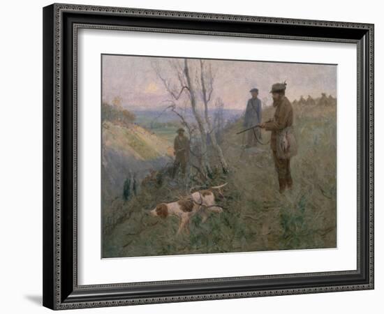 The Hunt by Guy Rose-Guy Rose-Framed Giclee Print