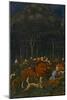 The Hunt in the Forest, C.1465-70 (Oil on Panel)-Paolo Uccello-Mounted Giclee Print
