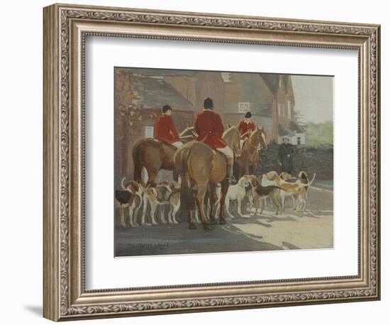 The Hunt Meet-Jennifer Wright-Framed Giclee Print