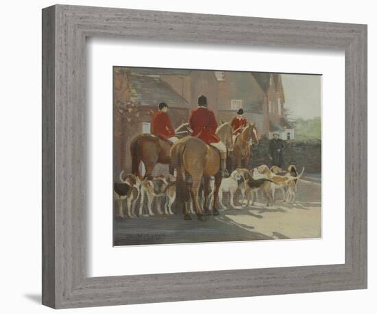 The Hunt Meet-Jennifer Wright-Framed Giclee Print