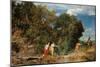 The Hunt of Diana, 1862-Arnold Böcklin-Mounted Giclee Print