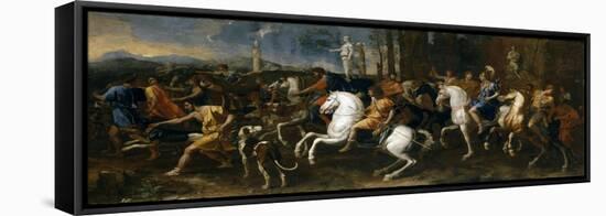 The Hunt of Meleager, 1634-9-Nicolas Poussin-Framed Premier Image Canvas
