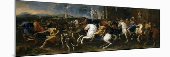 The Hunt of Meleager, 1634-9-Nicolas Poussin-Mounted Giclee Print