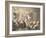 The Hunt Supper, England, 18th-19th Century-Thomas Rowlandson-Framed Giclee Print